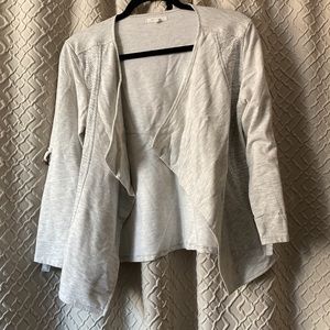Gray-toned blazer